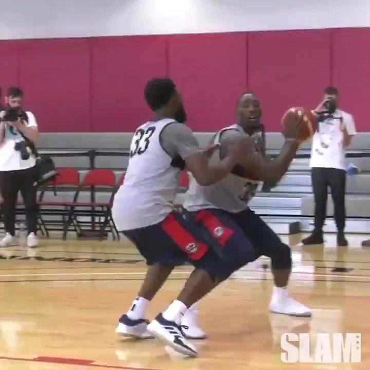 Throwback to when Bam Adebayo was frying everyone in king of the court You have no idea how good these guys really are (Via SLAM 🎥)