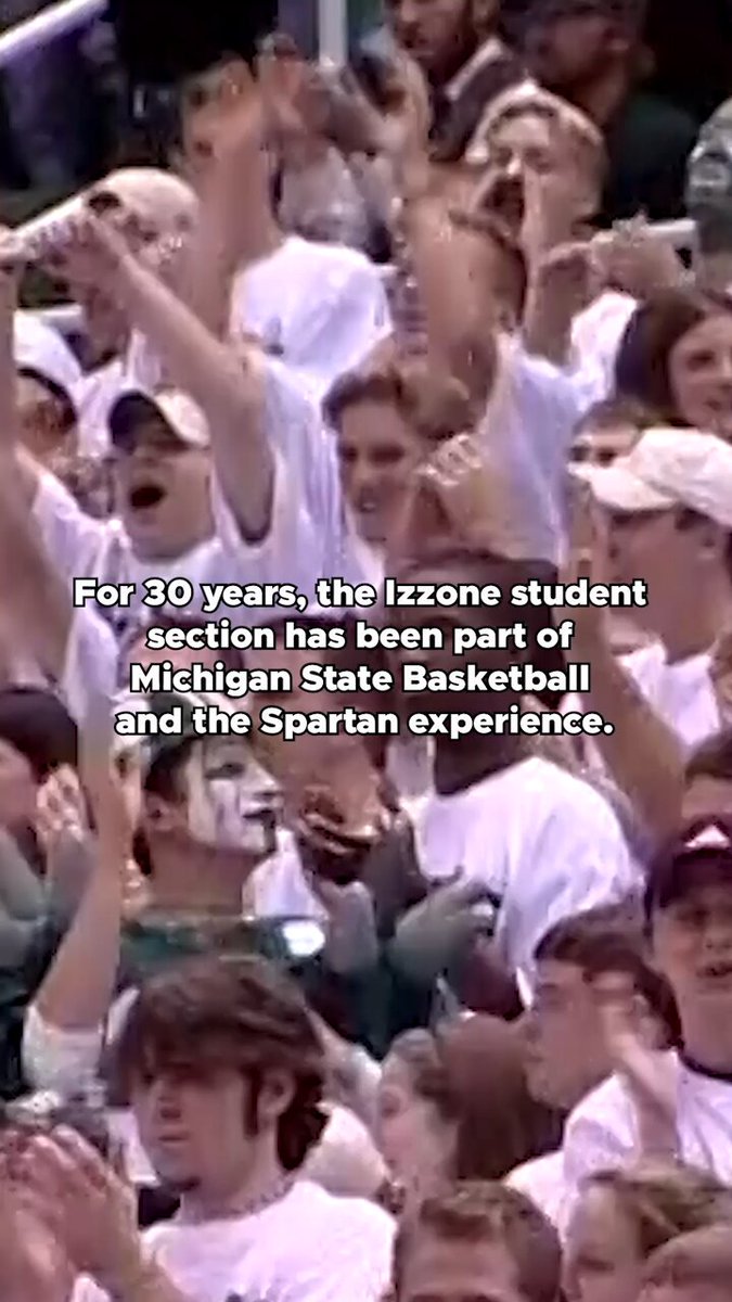 .The Izzone is the best student section in college basketball for a reason. 👏