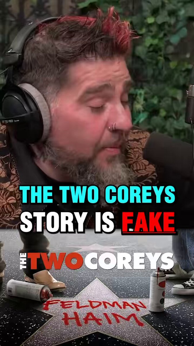 Musician and Child actor #CoreyFeldman infamously hates comedian Big Jay Oakerson “The tale of #CoreyFeldman is a tale mostly told through the eyes of Corey Haim” 😅