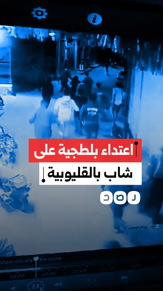"كلهم معاهم سكاكين" كاميرات المراقبة توثق لحظة اعتداء مجموعة من البلطجية على شاب في الخصوص بمحافظة القليوبية
