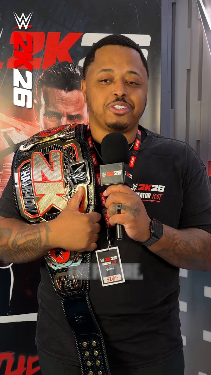 One word to describe #WWE2K26. The devs have plenty. 👀 What’s yours?