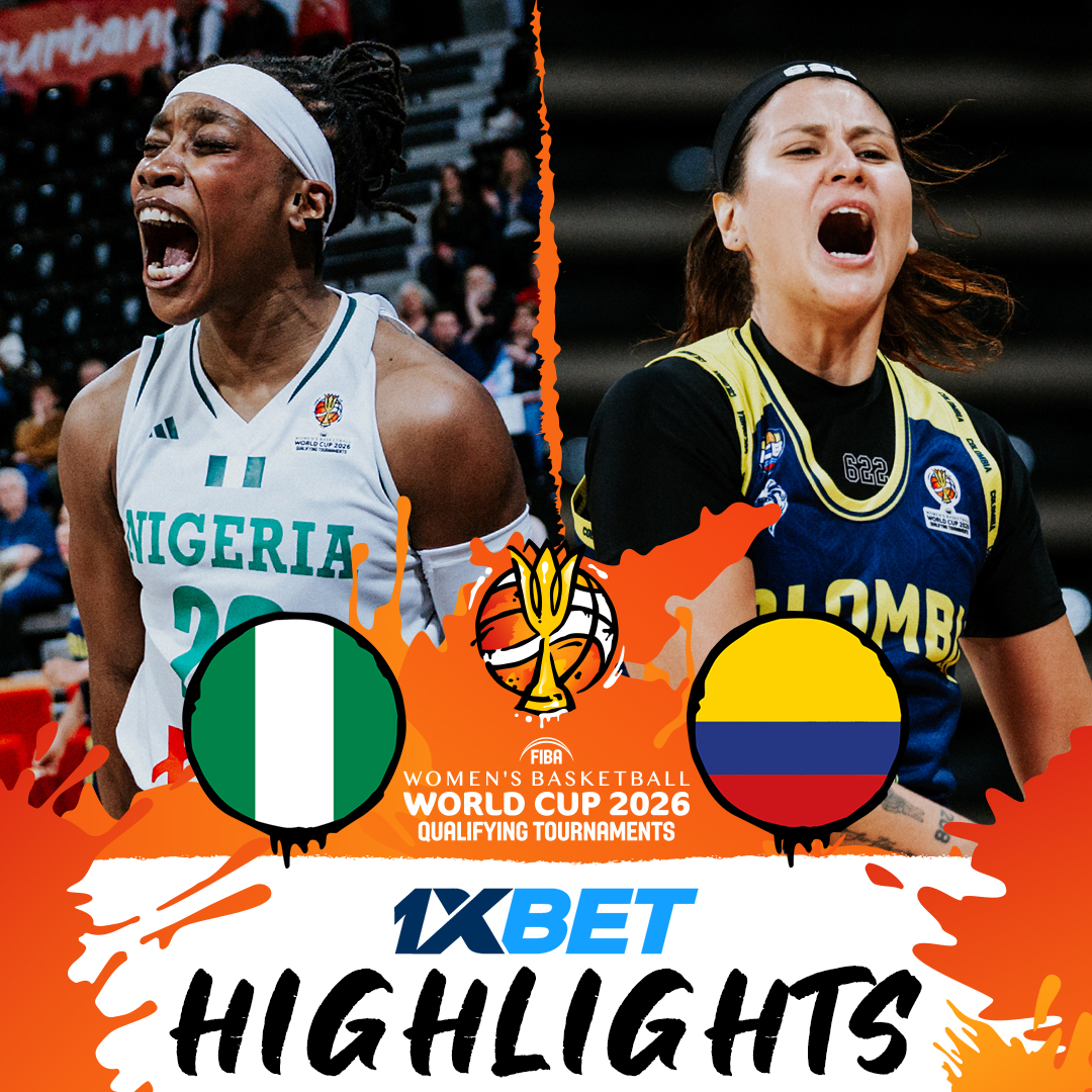 Nigeria with that third-quarter storm to open their #FIBAWWC Qualifiers run with a HUGE win 🔥 #WeOwnTheGame