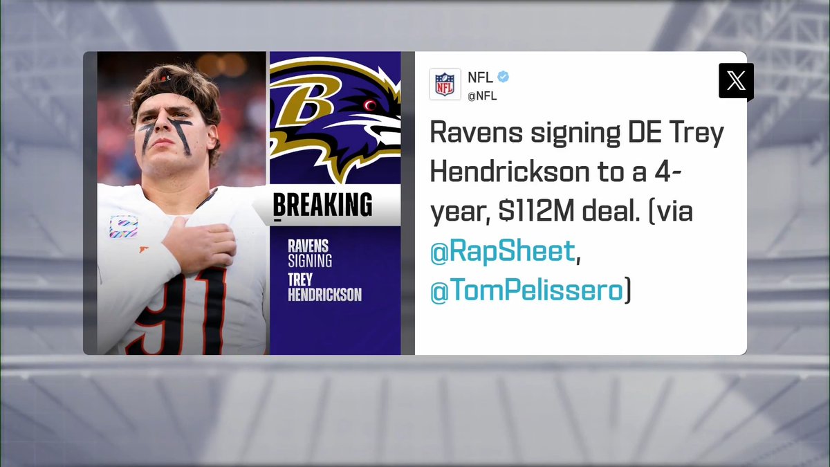 .Mike Garafolo on the Ravens "quick pivot" to Trey Hendrickson following the called off Maxx Crosby trade.