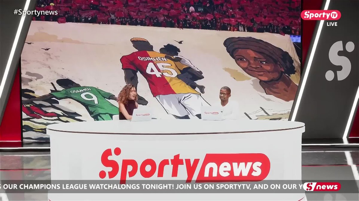🇹🇷 Galatasaray are pure joy. ❤️ The Turkish club paid tribute to Osimhen right before the UCL clash 🆚 Liverpool, where they beat the English side with a lone goal.