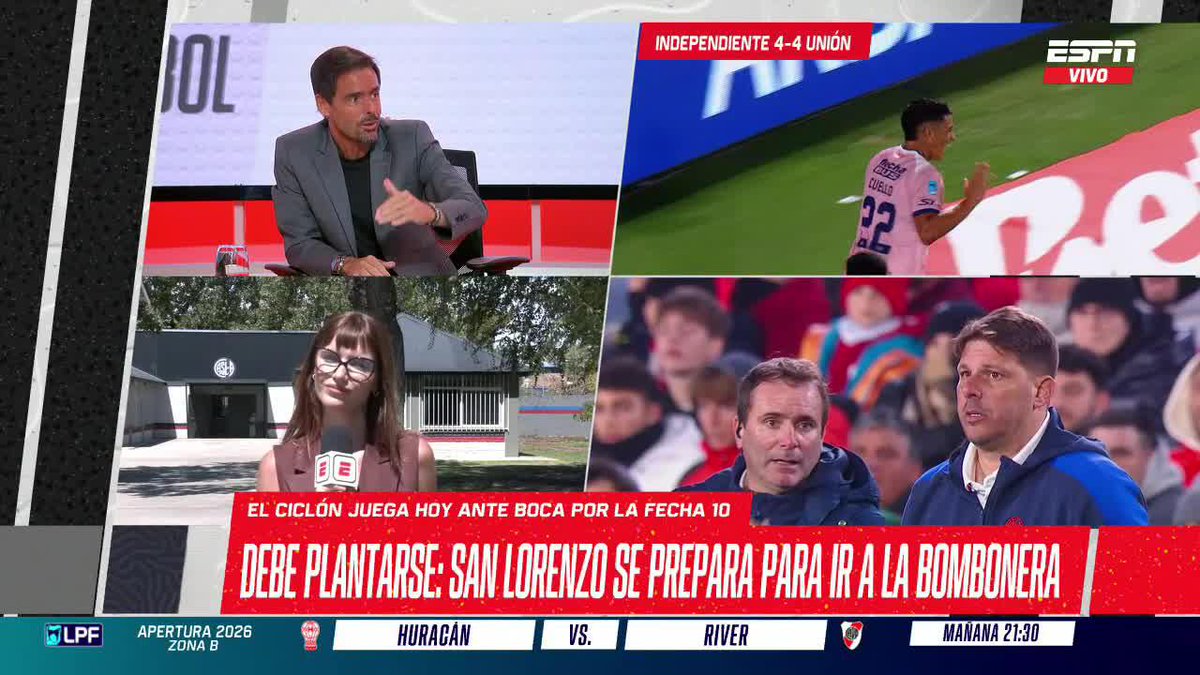 ¿UNA DERROTA PUEDE DEJARLO EN LA CUERDA FLOJA? Ayude necesita conseguir un buen resultado en la visita de San Lorenzo ante Boca. ▶️ Mirá #ESPNF12 en el Plan Premium de #DisneyPlus
