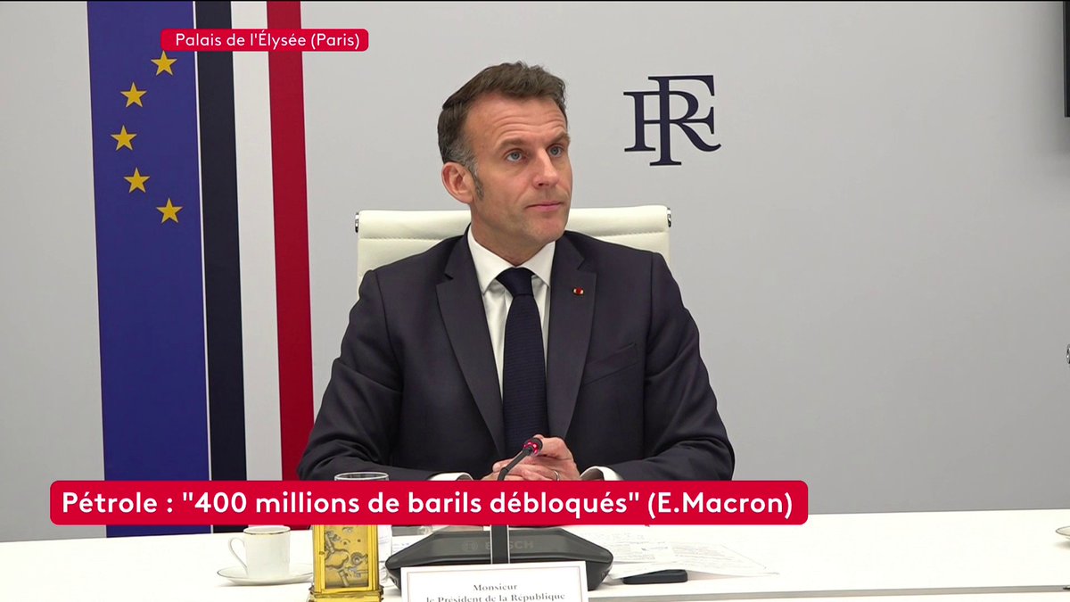 "Nous avons acté dans ce G7 que cette situation ne justifiait en aucun cas de lever les sanctions qui existent à l’égard de la Russie", déclare Emmanuel Macron à l’issue de la réunion du G7. #canal16