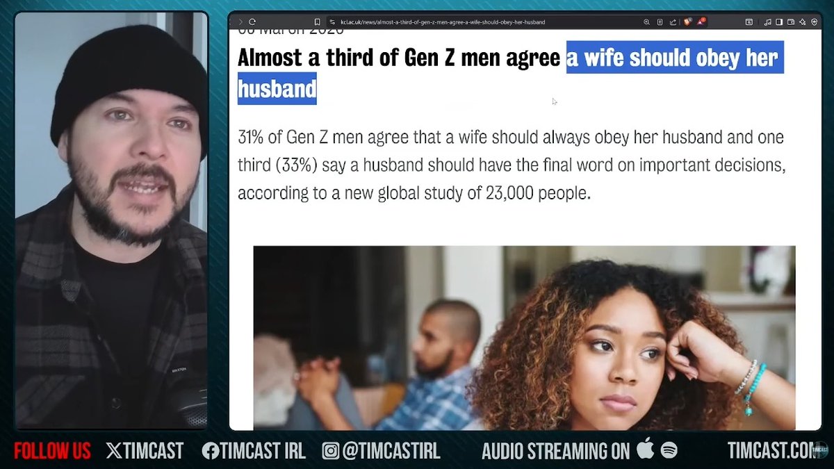 "Schools are telling young guys to be girls.. sit down, shut up, sit still." Tim Pool explains how feminization is a primary driver of the problems our society currently faces.