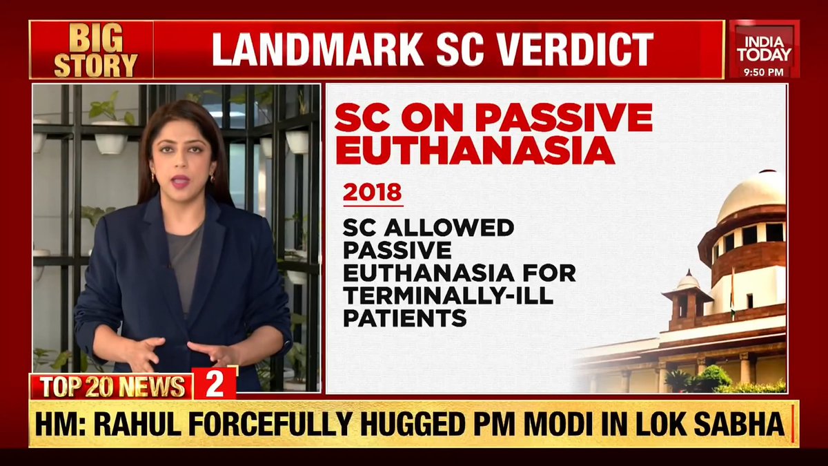 In a historic verdict, Supreme Court allows parents to withdraw life support for son Harish Rana who has been in vegetative state since 13 years. The ruling has reignited the debate over the legality and morality of euthanasia in India. Sneha Mordani reports #NewsToday | Rajdeep Sardesai
