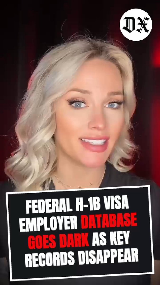 H-1B EMPLOYER DATA HUB VANISHES: USCIS public database tracking companies hiring H-1B visa workers is suddenly offline — search tools dead, interactive map gone, 2024–2026 datasets missing. Agency blames “technical difficulties” Full Story: