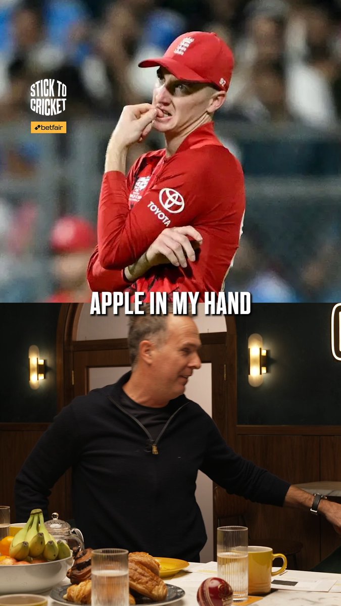 “We’re not the best couple of fellas to do this!” 😂 Tuffers walks us through Harry Brook’s drop in the World Cup semi-final.