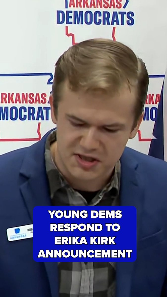 The Young Democrats of Arkansas held a press conference today where they responded to an announcement from Gov. Sanders and Erika Kirk. Check out the full presser HERE: