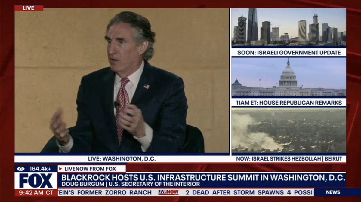 Burgum suggests that Americans who want to protect public lands are not "financially literate"