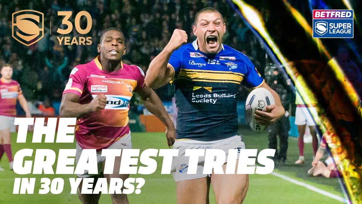 Which is #SuperLeague's Greatest Try? 🤔🤩 Head over to the #OURLEAGUE app to cast your vote 📲 #SL30