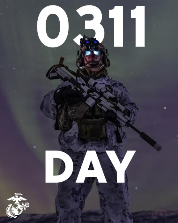 Today is Infantry Rifleman Day On March 11, we celebrate our Infantry Riflemen whose job series identifier is 0311. Continue to locate, close with, and destroy our nation's enemies. 📹 (U.S. Marine Corps video by Lance Cpl. Kriti Chhetri)
