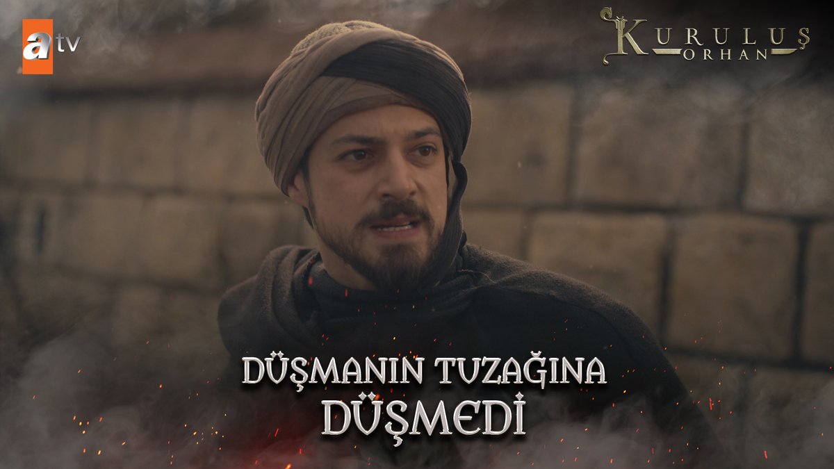 Düşmanın tuzağına düşmedi! #KuruluşOrhan atv