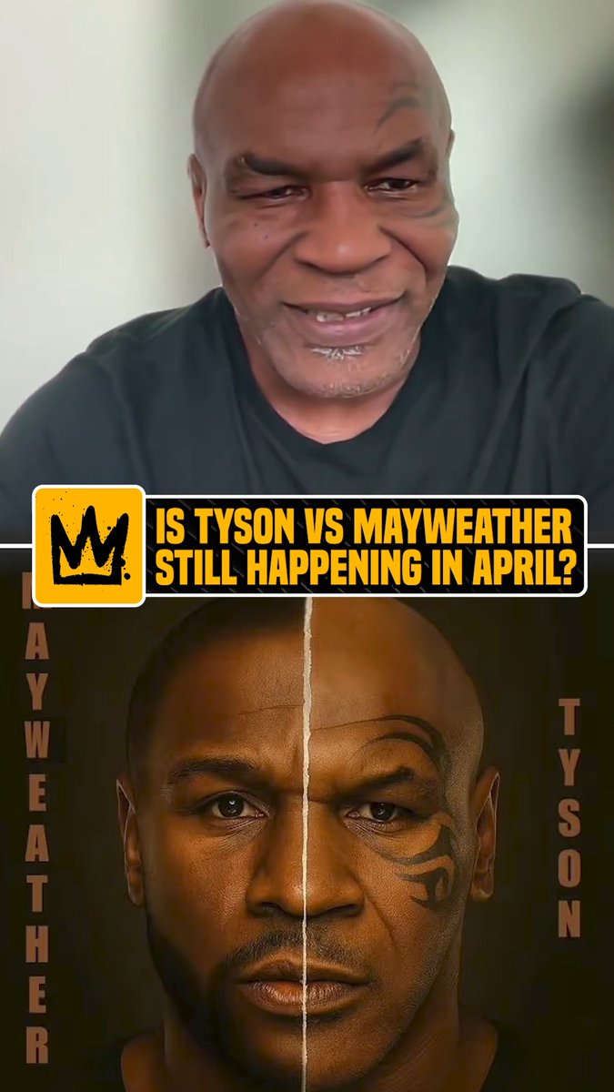 Mike Tyson has signed on the dotted line and is still operating as he's fighting Floyd Mayweather in Africa in late-April ✍️
