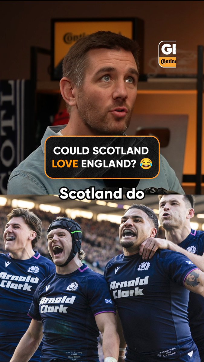 New love for an auld enemy? 😘 If Scotland beat Ireland, and England beat France, we might just see it… 🔎 Search GOOD BAD RUGBY to watch and listen to the full episode now Brought to you by Continental Tyres #GBR6