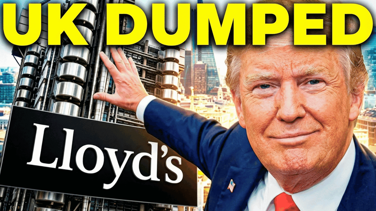 Trump moved on three fronts to break Lloyd's insurance blockade — but the bigger story is the Khamenei family money trail leading straight to London. And why Bolton, Carney, and the old imperial order are all standing outside the fence looking in...