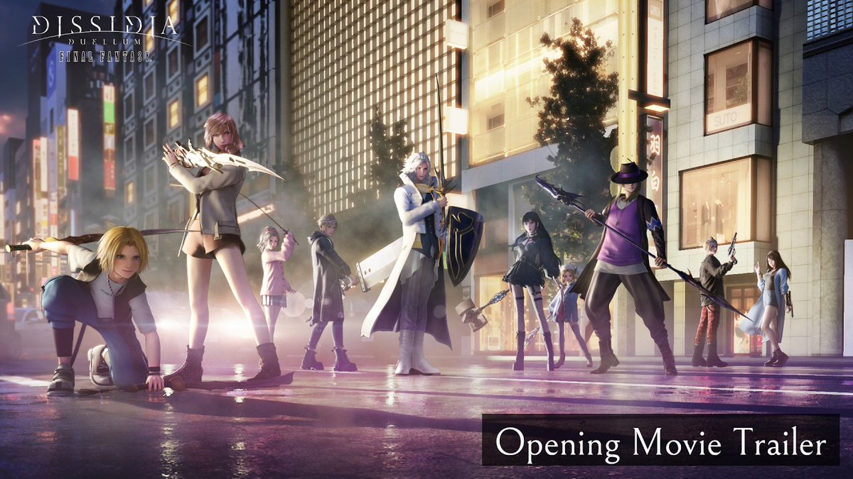 Explore a new Dissidia story unfolding in Modern-Day Tokyo. Pre-register for Dissidia Duellum Final Fantasy, coming to iOS and Android this March: