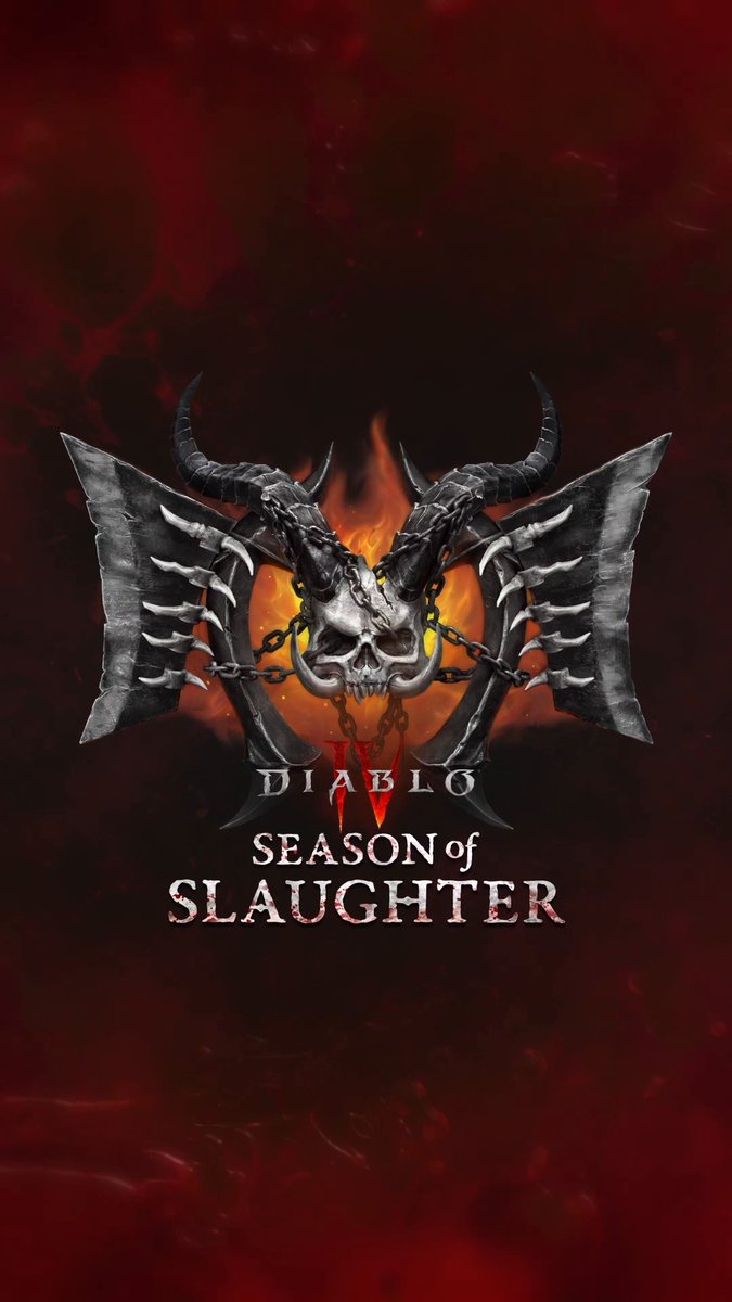 Welcome to the slaughter house. 🔪 Play The Season of Slaughter, live now in Diablo IV. 🔥