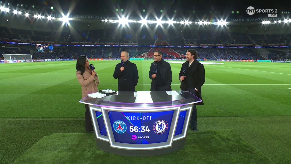 "When we play our football, we're a problem for any team we face" 💪 Liam Rosenior previews Chelsea's first leg tie against PSG... TNT Sports &amp; discovery+ UK | Reshmin Chowdhury