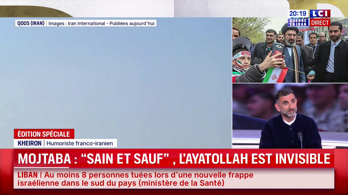 🔴 Régime iranien : "Ils sont convaincus d'avoir Dieu avec eux, ce sont les plus gros jusqu’au-boutistes, ils n'ont pas de limites", déclare ▶️ Darius Rochebin