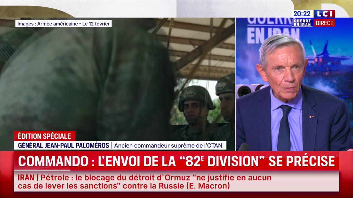 🔴 Régime iranien : "C'est le pays le plus dangereux au monde", estime le général Jean-Paul Paloméros ▶️ Darius Rochebin
