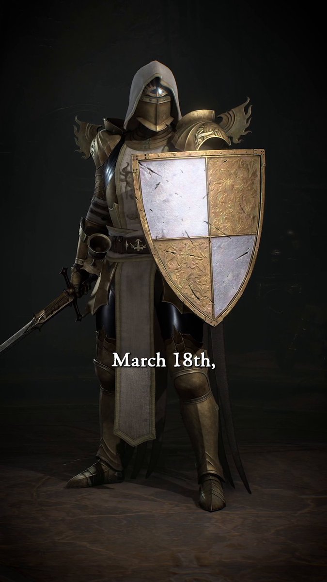 Holy power meets relentless purpose with the new Paladin class. 🙏 Learn more about the Paladin Free Trial available today in Diablo IV’s Season of Slaughter.