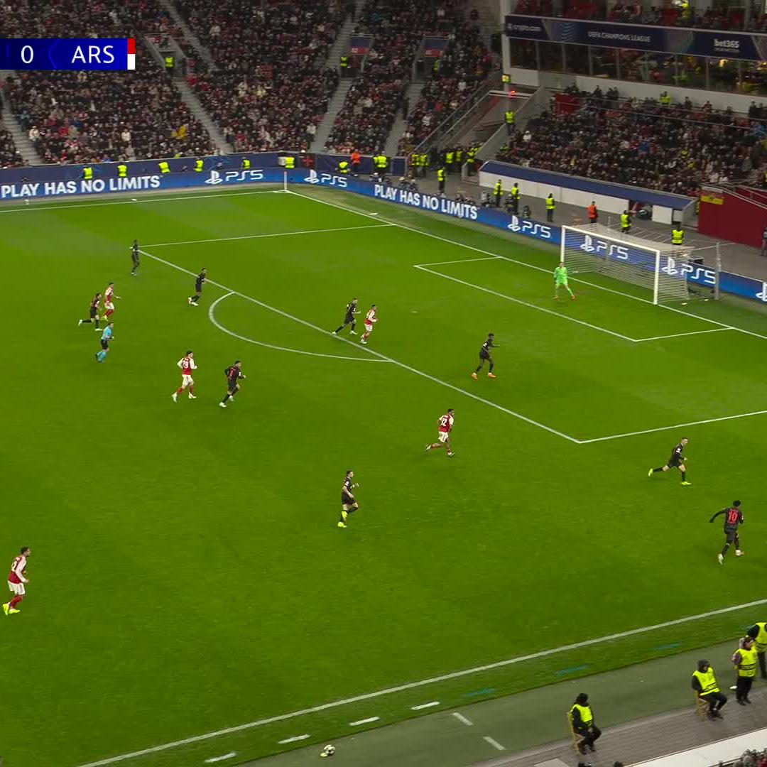 Ausgerechnet Havertz mit dem Ausgleich - aber war das wirklich ein Strafstoß für Arsenal? #DAZNmoment #UCL #B04ARS