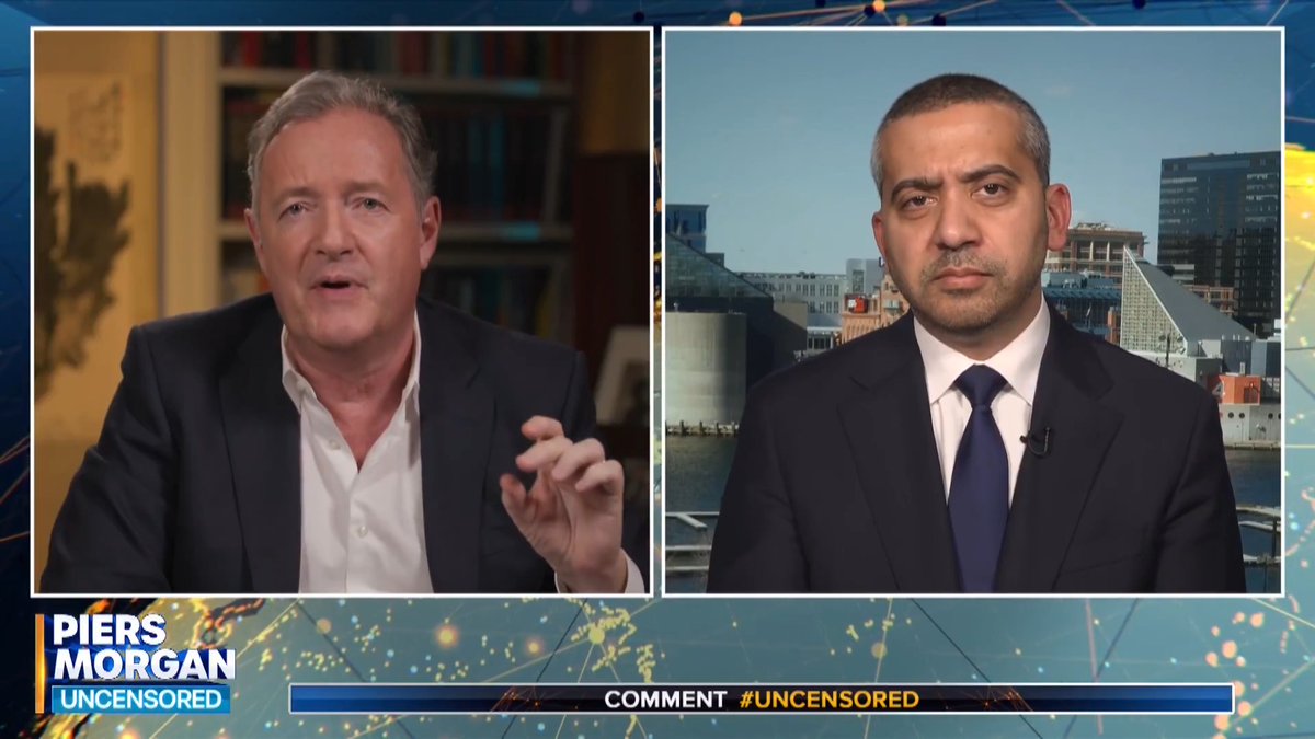 "Welcome to our world, Piers... this IS cancellation of people who speak out against Israel." Mehdi Hasan gives his take on Piers Morgan's fallout with Ben Shapiro. Watch more👇 📺 Piers Morgan | Mehdi Hasan