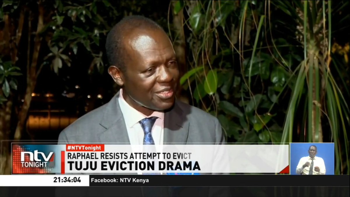 Very powerful people want to grab Raphael Tuju's business properties in Karen. Tonight, thousands of armed goons and groups of youths riding boda boda have gathered outside Tuju's home and properties.Why is a Kenyan Raphael Tuju being mistreated like this?