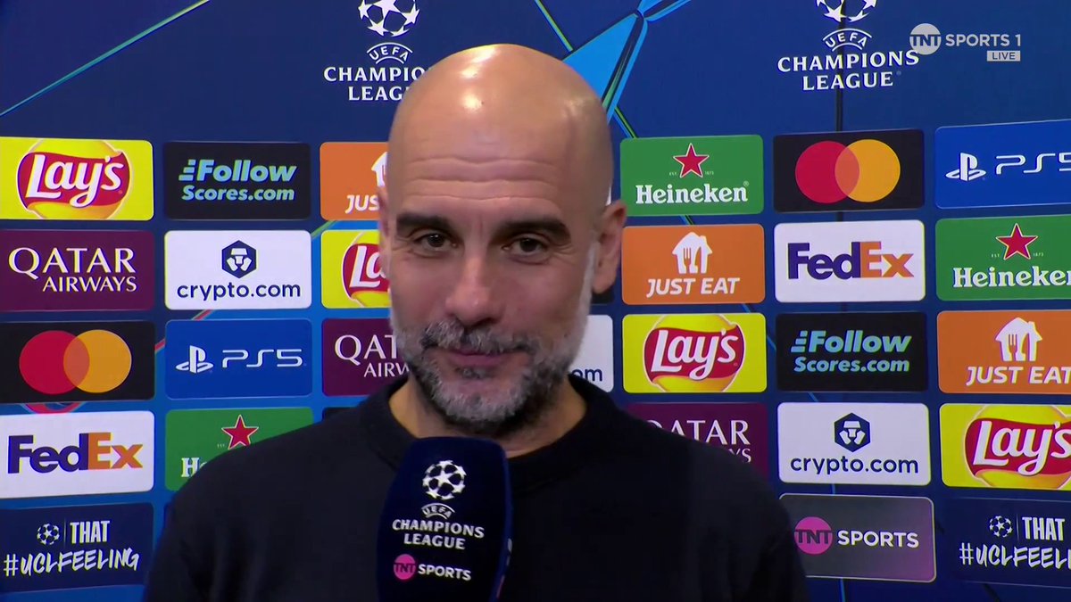 “We play a lot recently!” 💬 Pep Guardiola speaks ahead of Manchester City facing Real Madrid for the 16th time in the Champions League! TNT Sports &amp; discovery+ UK | Jules Breach