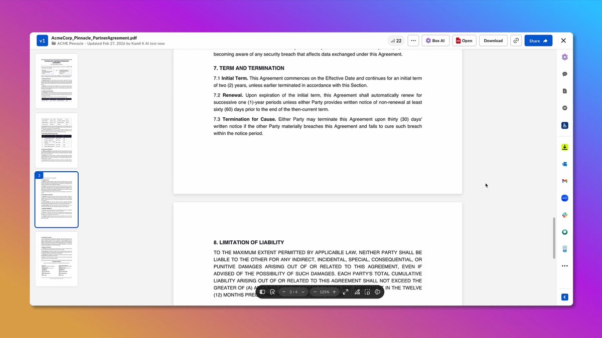 Your content and your workflows should work as one. See how our MCP integration with Atlassian brings Box intelligence directly into Rovo and Jira — so your most critical content is always in context, never out of reach. 👇