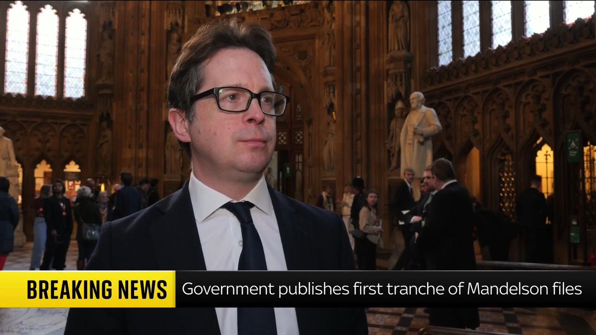 'Starmer knew Mandelson's relationship continued with Jeffrey Epstein even after his sexual offences conviction... and now it's in black and white' Alex Burghart tells Ali Fortescue the PM is 'hiding' and should be 'embarrassed' #PoliticsHub