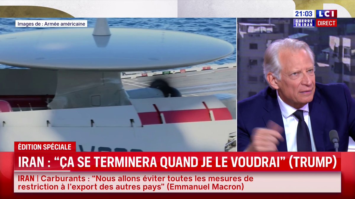 🗣️ "Je vois qu'E. Macron et J.-N. Barrot font tout ce qu'ils peuvent. Mais ils n'osent pas aller jusqu'à dire à Israël que ce qu'ils font est illégal et dangereux pour la sécurité d'Israël", estime Dominique de Dominique de Villepin ▶️ Darius Rochebin