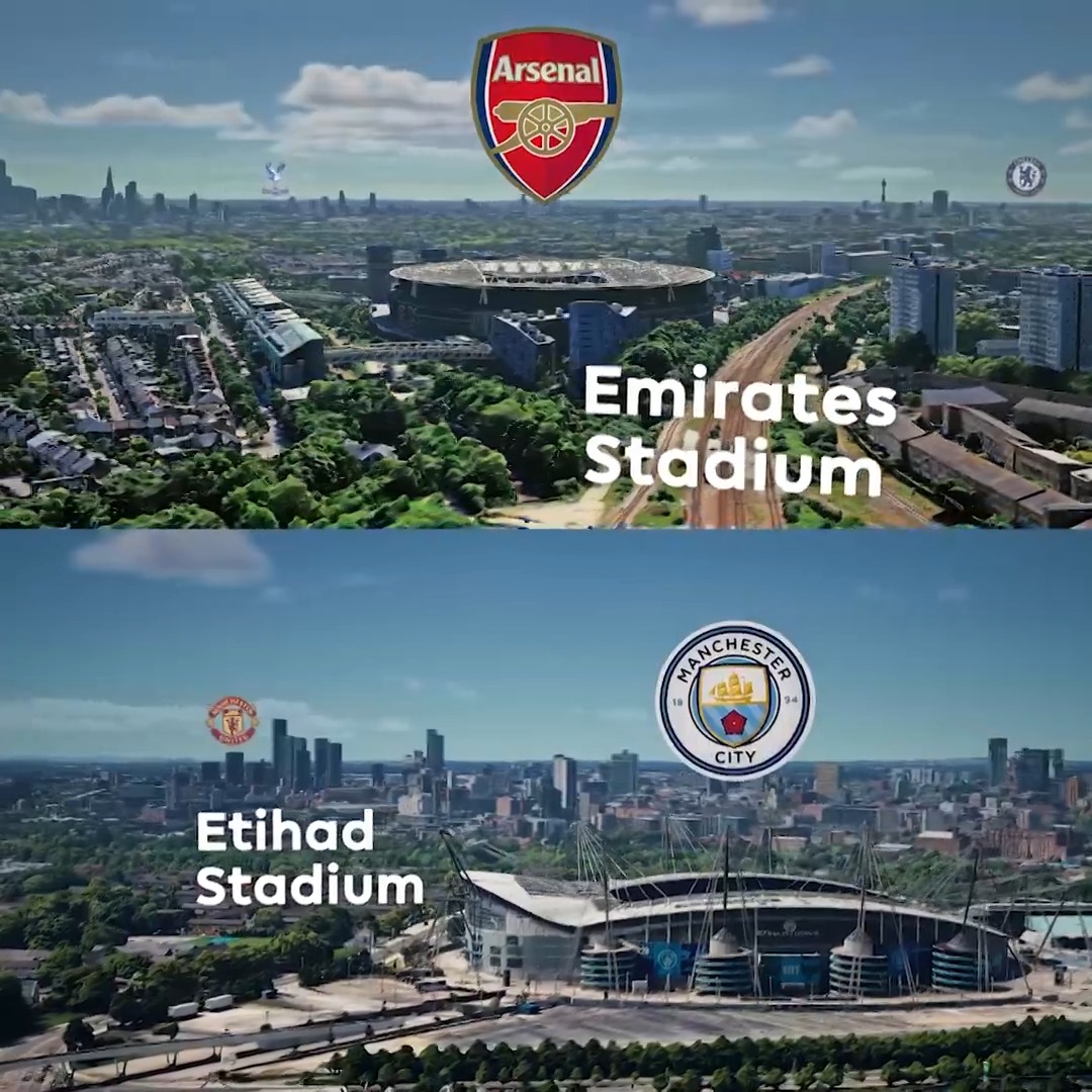 Arsenal and Man City have the strongest home fortresses in the Premier League this season. 💪