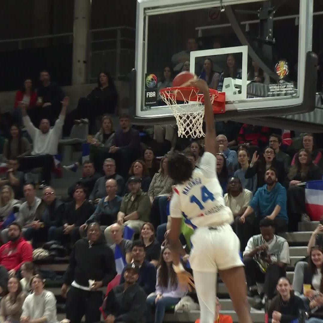🚨🚨🚨 DOMINIQUE MALONGA DUNK ALERT 💥💥💥 #FIBAWWC