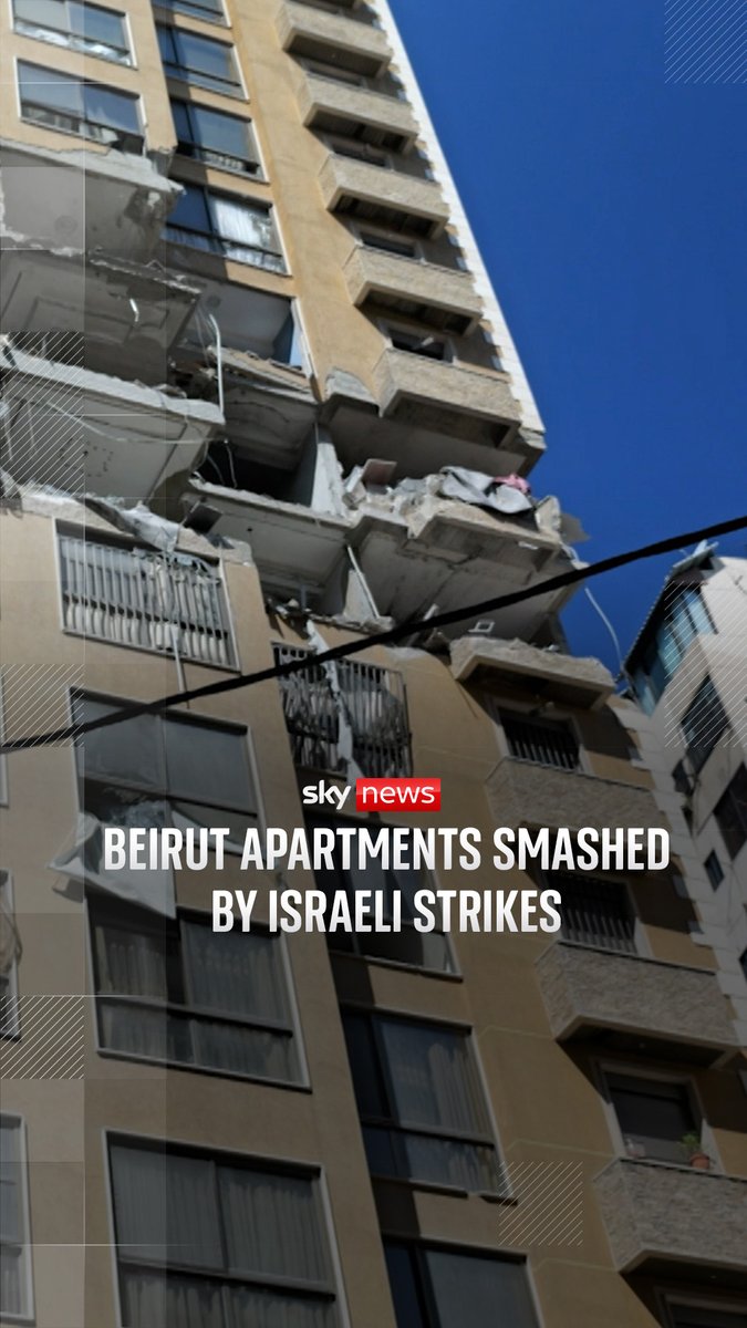 Sky's international correspondent John Sparks visits the site of an Israeli missile strike in the centre of Beirut ⬇️ Iran war latest: