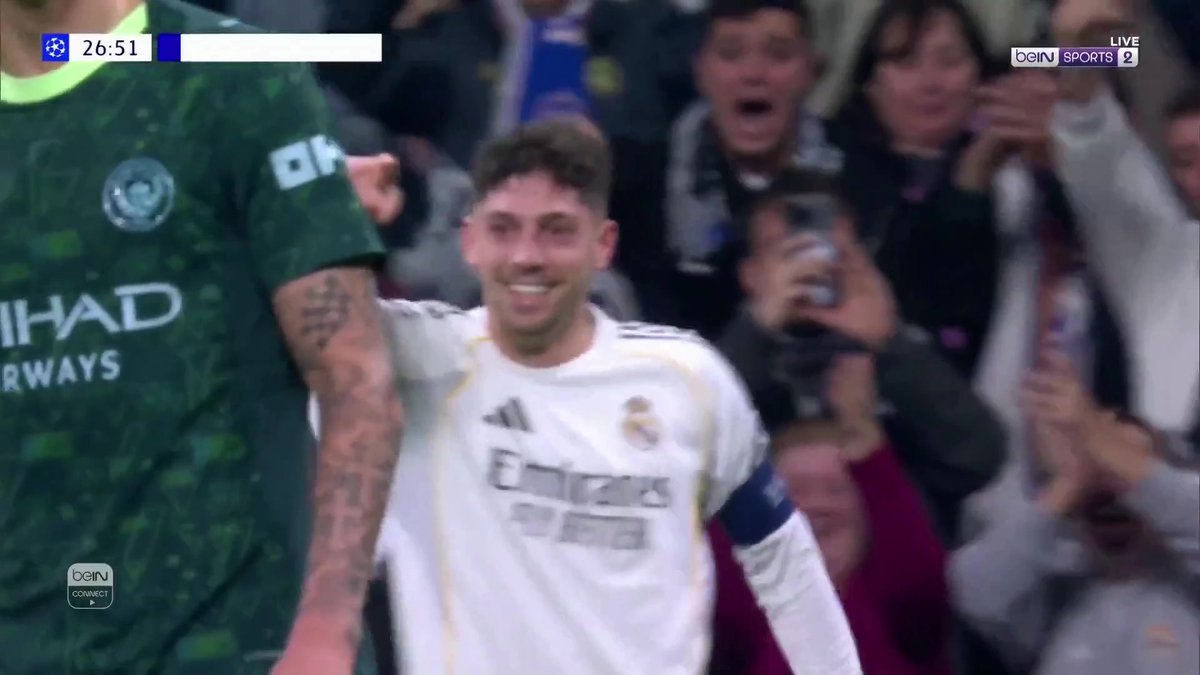 فالفيردي يواصل التألق ويضيف الهدف الثاني للميرينغي #دوري_أبطال_أوروبا #UCL | #beINUCL