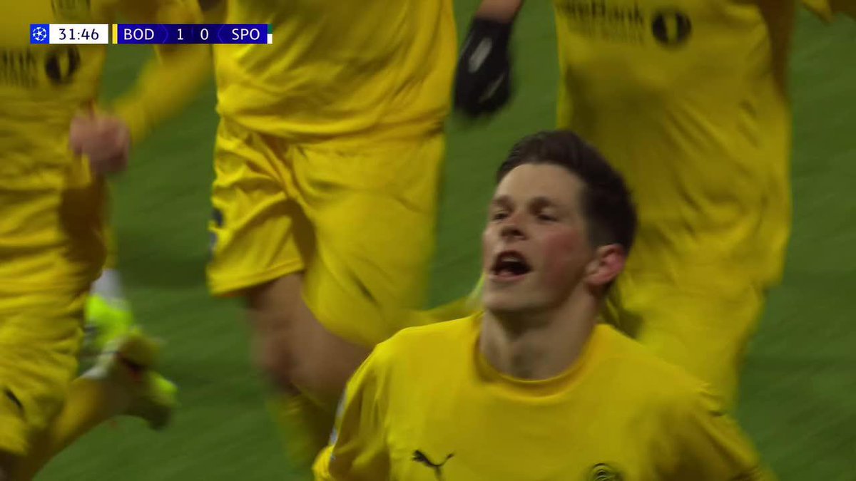 EL BODØ/GLIMT LE ESTÁ GANANDO AL SPORTING DE LISBOA. 🔥🇳🇴 Me vuelvo absolutamente loco con este equipo noruego.