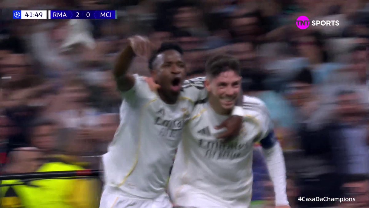 GOOOOOOOOOOOL! ⚽⚽⚽ ASHDHASDOHASDKASDNKA PQP!!! OLHA O GOLAÇO QUE O VALVERDE FEZ! HAT-TRICKKAOSDJOSJ ODAJO 😱🔥🇺🇾 ⚠️ EXCLUSIVO! Real Madrid x Manchester City AO VIVO na @streammaxbr ( #CasaDaChampions #HBOMax