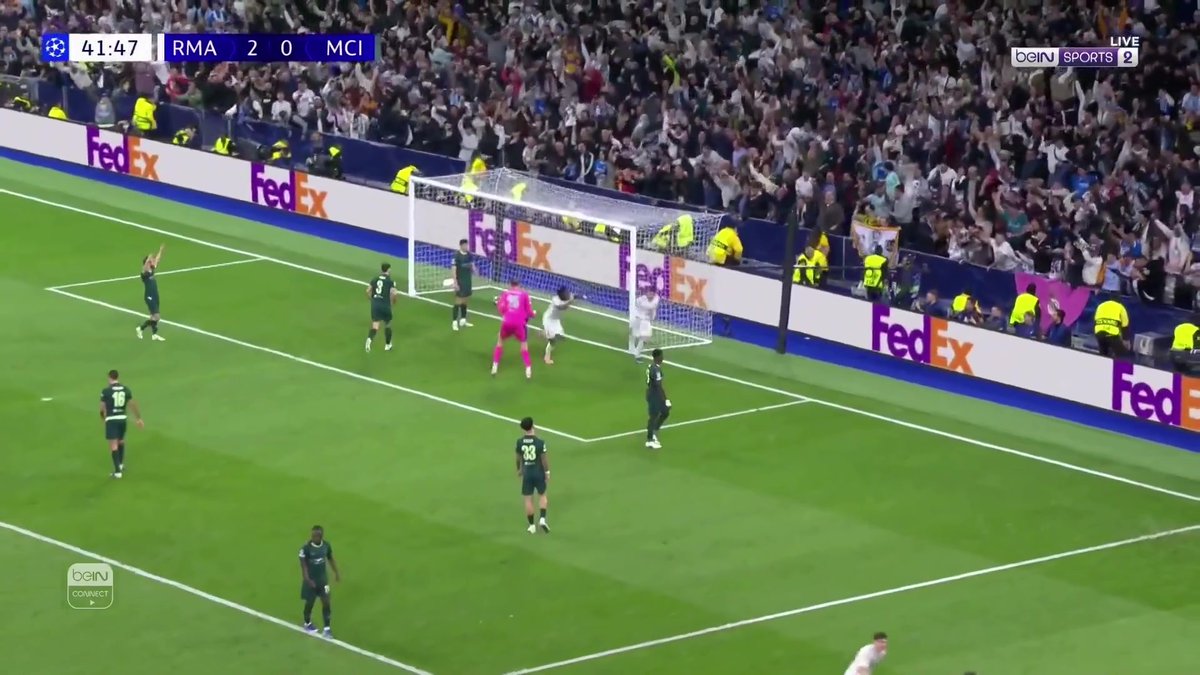 فالفيردي لا يهدأ! 🔥 الأوروغواياني يبصم على الثالث في شباك مانشستر سيتي #دوري_أبطال_أوروبا #UCL | #beINUCL