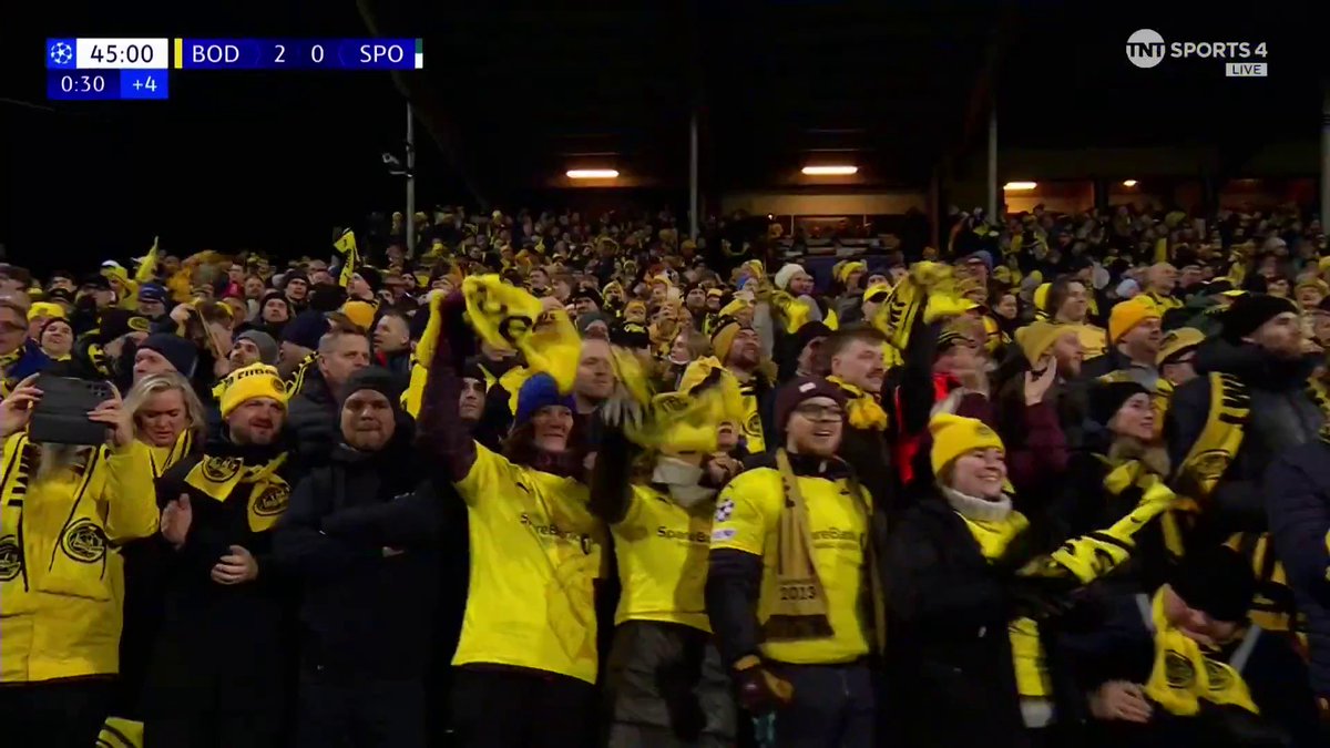 Bodø/Glimt lead 2-0 👀 I am so for an underdog UCL journey 🙏