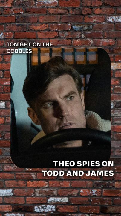 Theo isn’t letting Todd go that easily... #Corrie