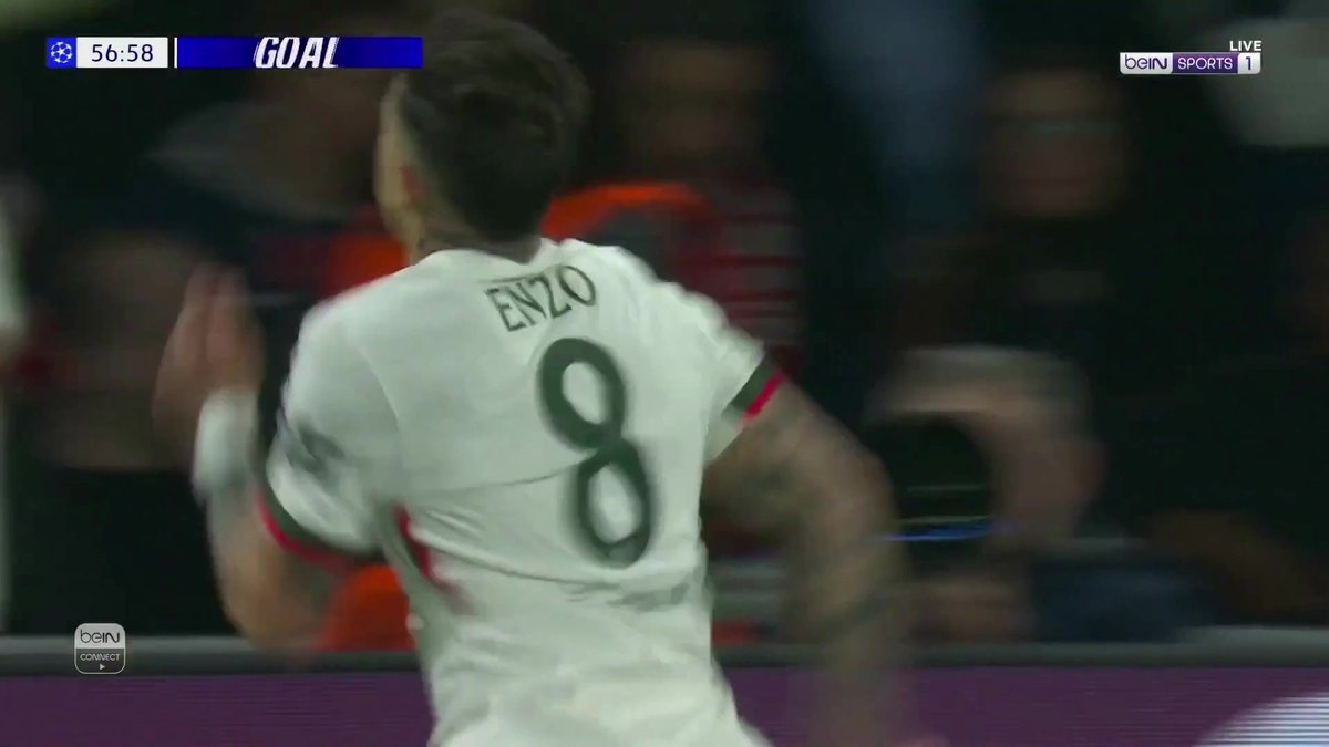 إينزو فرنانديز يدرك التعادل للبلوز 🥅⚽️ #دوري_أبطال_أوروبا #UCL | #beINUCL