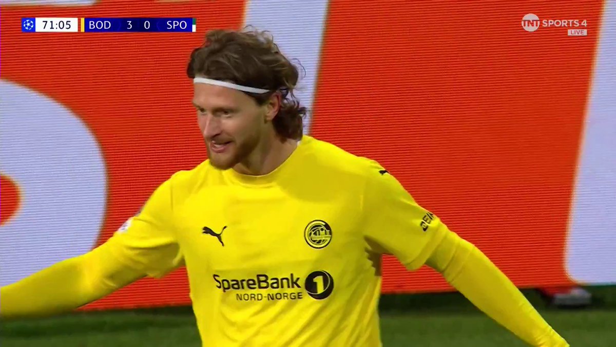 A third for Bodø/Glimt and they are in dreamland in the Champions League 🚀 TNT Sports & discovery+ UK