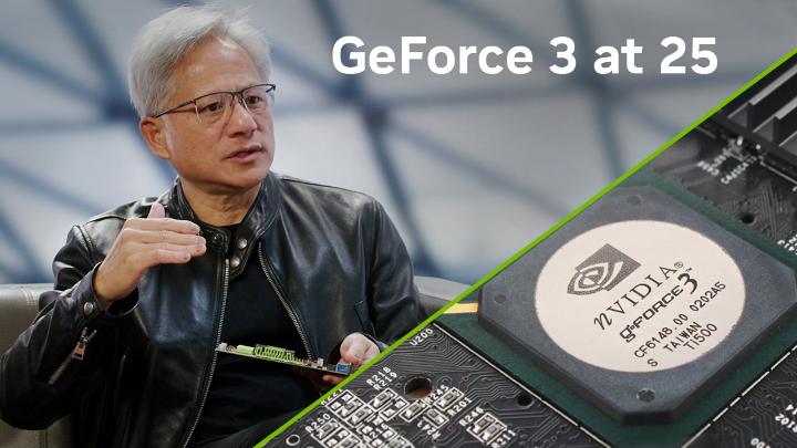 Continuing our celebration of GeForce 3, join Jensen as he dives into the legacy of the GPU that pioneered programmable shaders & real-time visual effects. Watch: