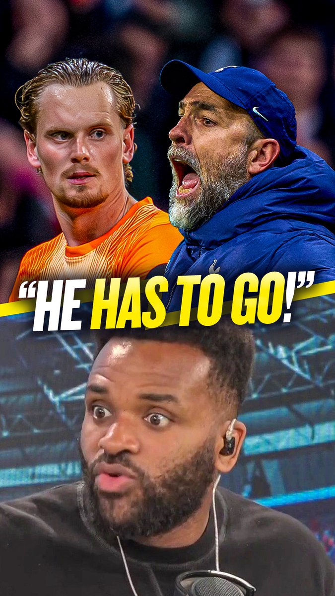 😡 "That is absolutely disgusting man-management!" 😱 "He has to go!" Darren Bent slams Igor Tudor for his treatment of Antonín Kinský & insists he has to be sacked by Spurs
