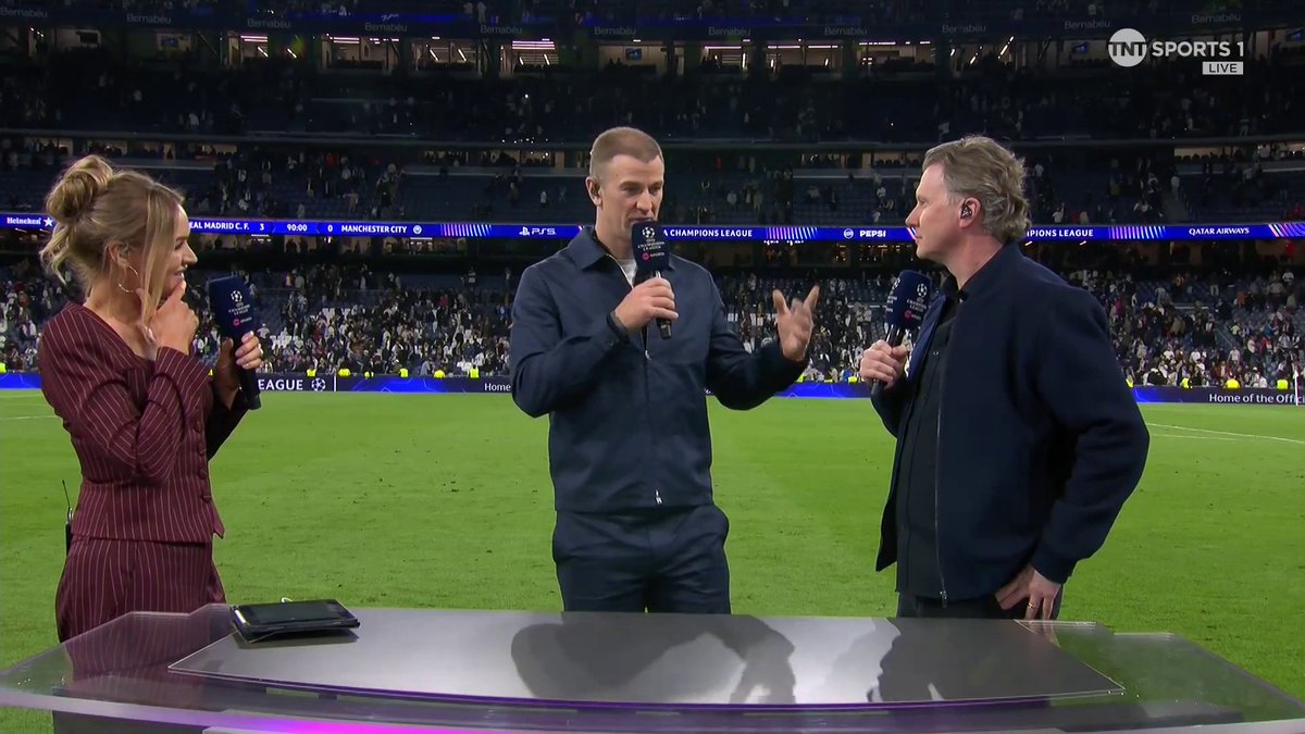 Joe Hart and Steve McManaman praise a dominant performance from Real Madrid after their win over Manchester City 👏 TNT Sports & discovery+ UK