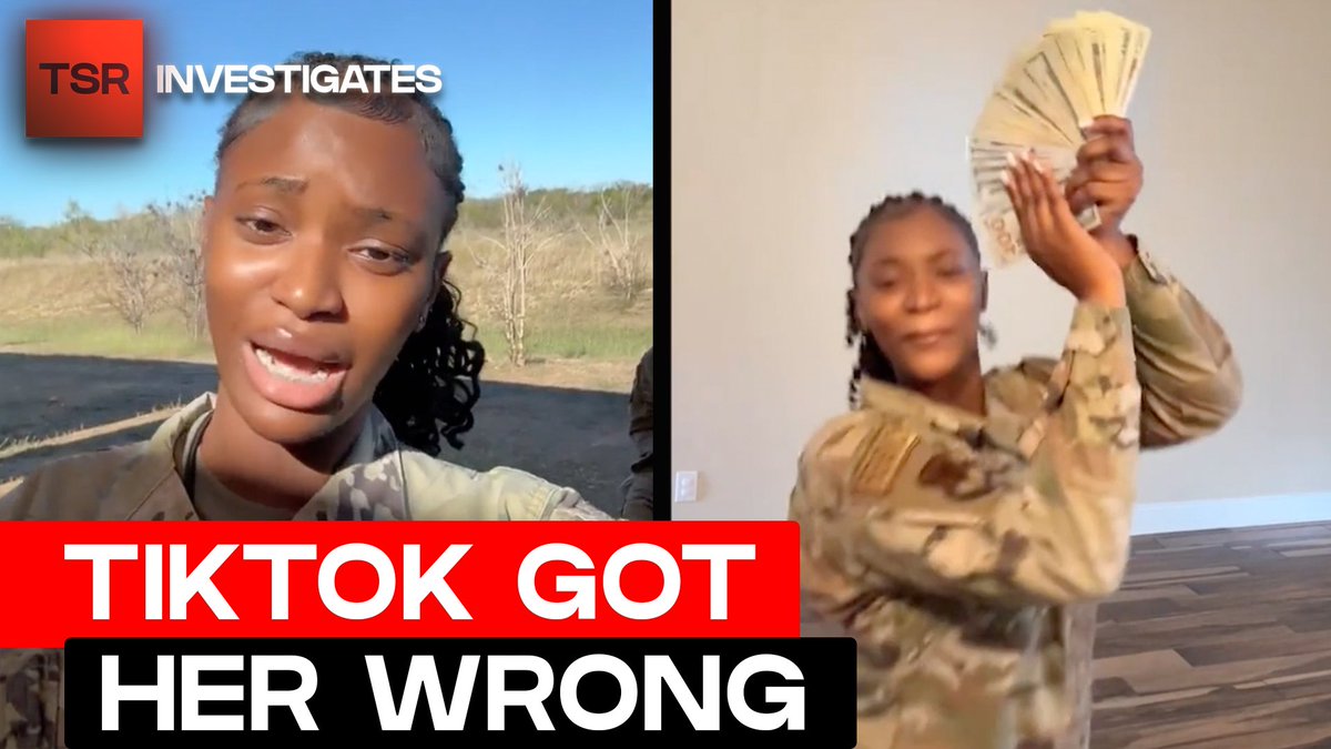 "I know what I signed up for." — Air Force Soldier Dottie La claps back at viral TikTok smear campaign targeting her. Full #TSRInvestigates episode on YouTube 🔗: